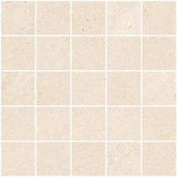 SANT' AGOSTINO Unistone 2 Mosaico Olimpia Avorio 30x30 Naturale Rett. Gat. 1